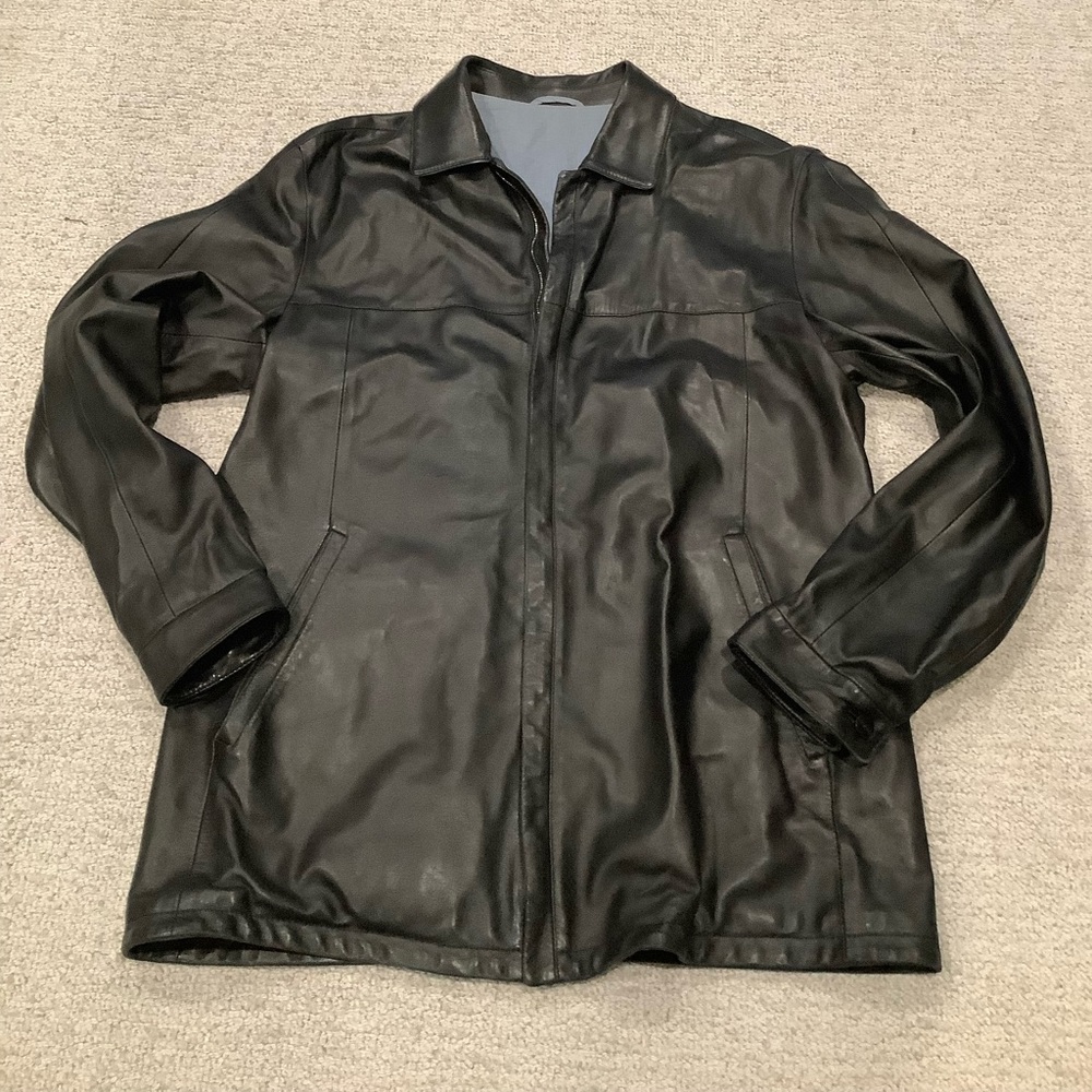 Nivola Studio Gimos Mens Leather Jacket